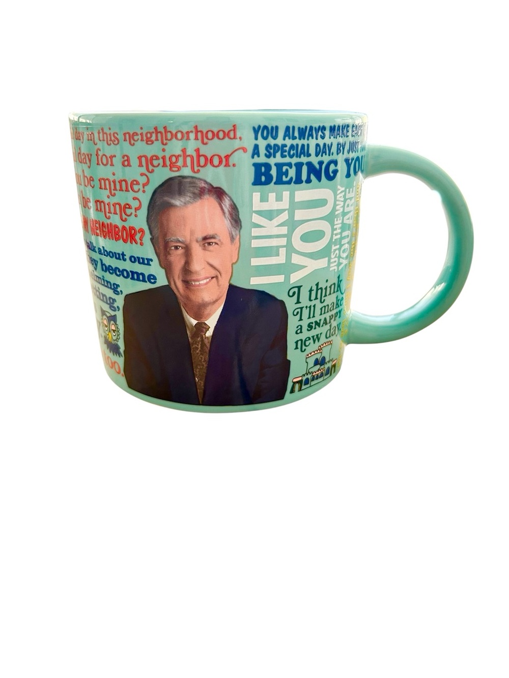 Like New Heat Reacting Mr Rogers Quotes Coffee Mug